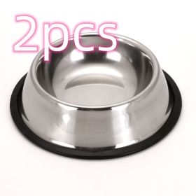 Classic Stainless Steel Bowls (Option: 26cm 2pcs)